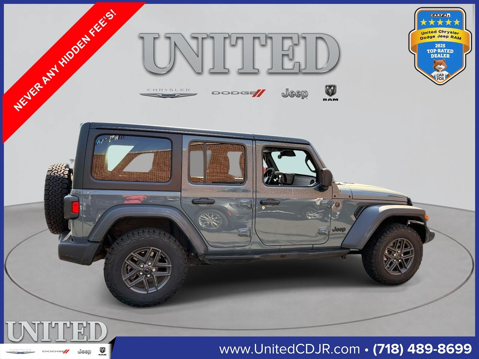 Used 2024 Jeep Wrangler Unlimited Sport AWD/4WD image 2