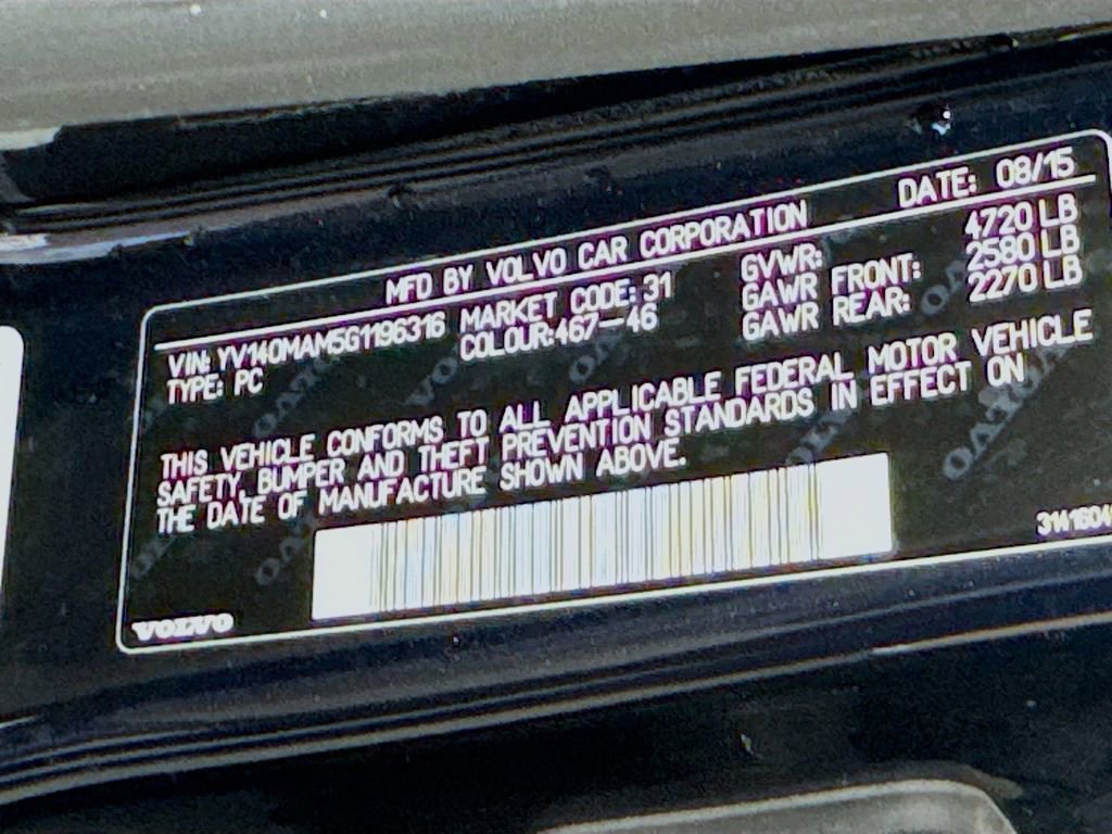 Used 2016 Volvo S80 T5 Platinum image 39