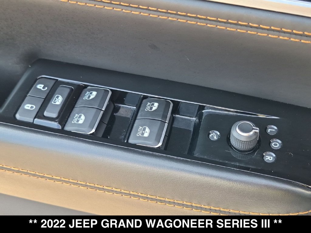 Used 2022 Jeep Grand Wagoneer Series III w/ Rear Seat Video Group 1 AWD/4WD image 27