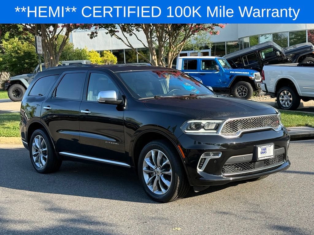 Certified 2022 Dodge Durango Citadel AWD/4WD image 1