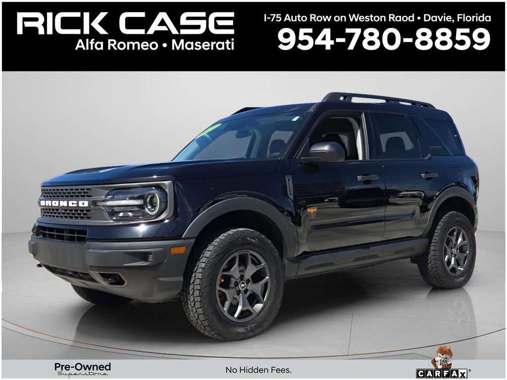 Used 2021 Ford Bronco Sport Badlands AWD/4WD image 1