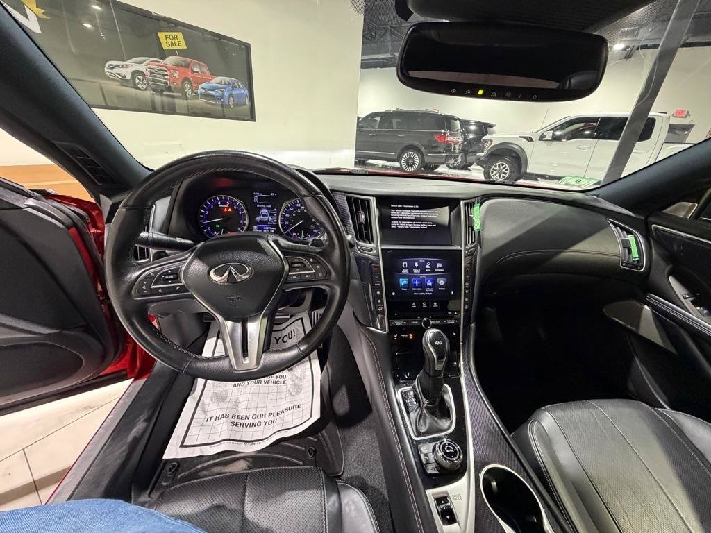 Used 2018 INFINITI Q60 Red Sport 400 w/ Pro Active Package AWD/4WD image 18