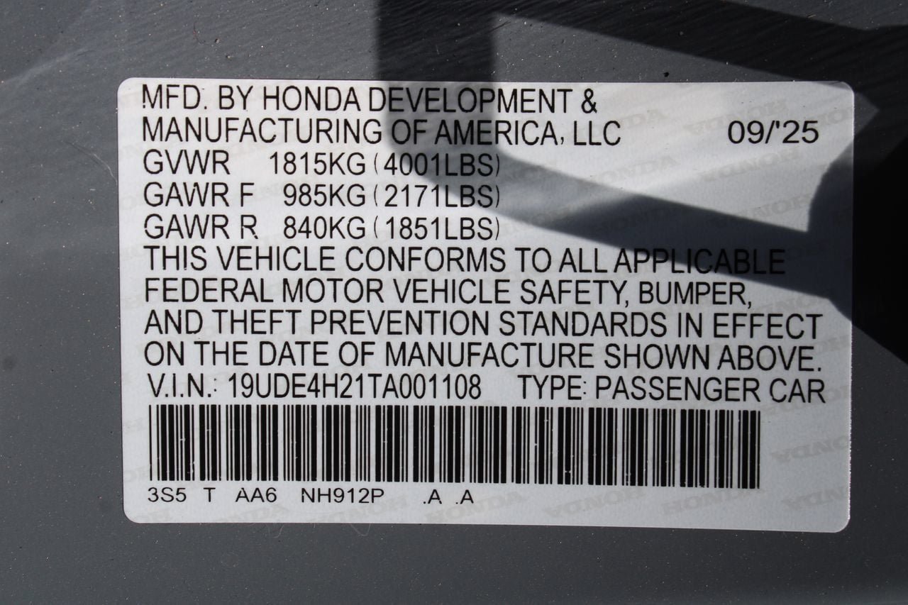 Certified 2026 Acura Integra FWD image 37