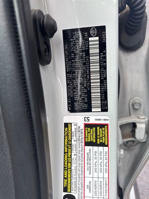 Used 2021 Toyota Camry TRD w/ TRD Package w/JBL Audio FWD image 39