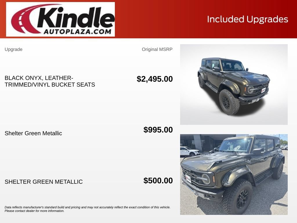 New 2026 Ford Bronco Raptor AWD/4WD image 5