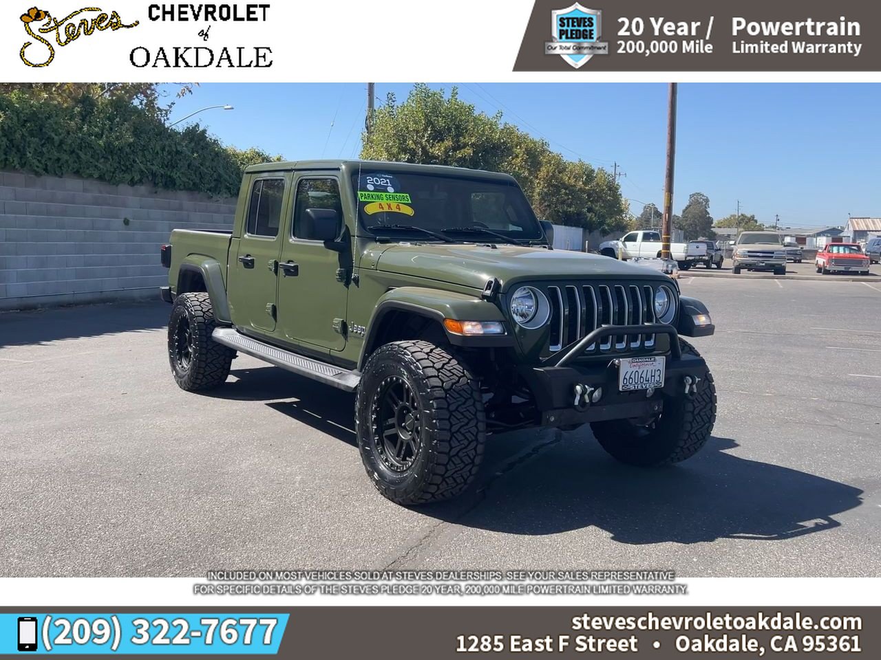 Used 2021 Jeep Gladiator Overland w/ Popular Equipment Package AWD/4WD image 3
