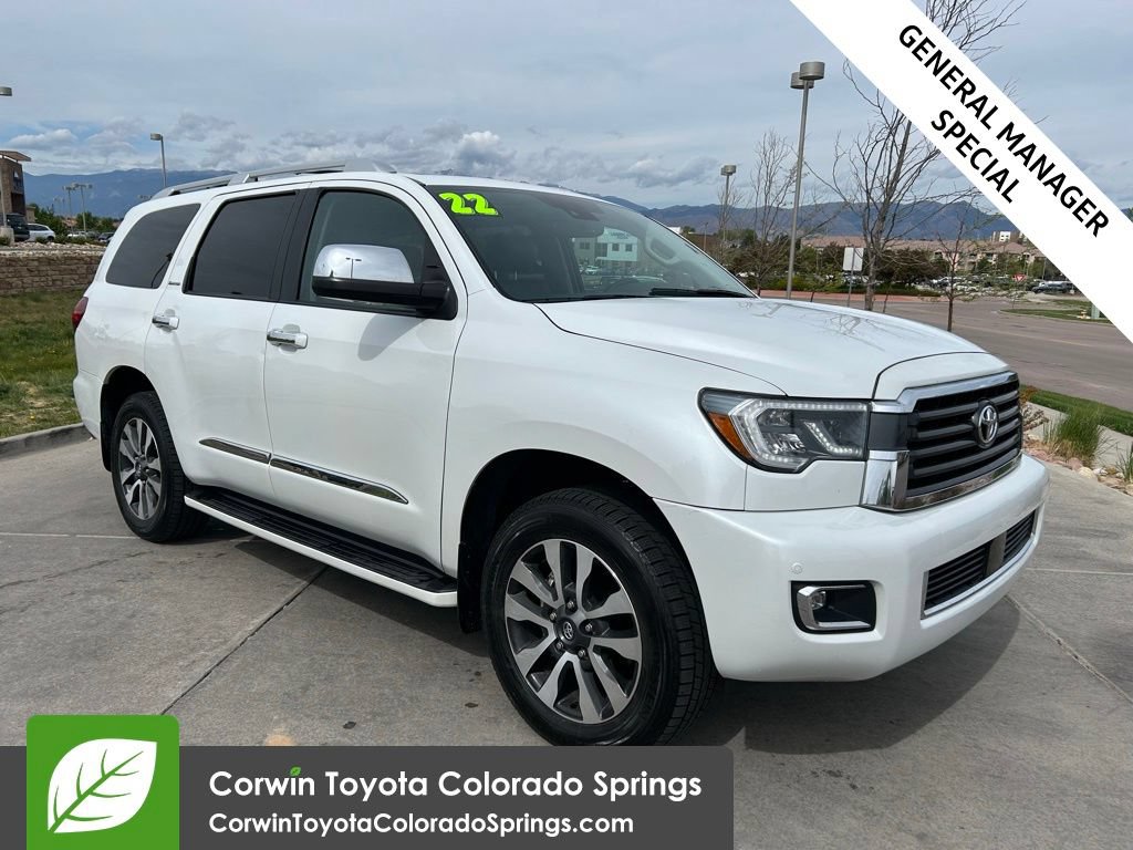 Used 2022 Toyota Sequoia Limited AWD/4WD 360° Tour