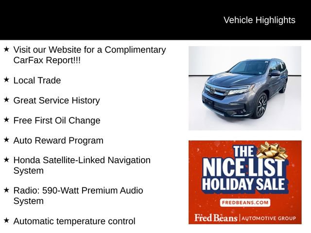 Used 2021 Honda Pilot Touring image 3