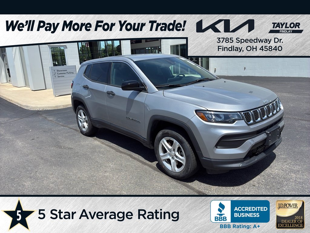 Used 2023 Jeep Compass Sport AWD/4WD image 1