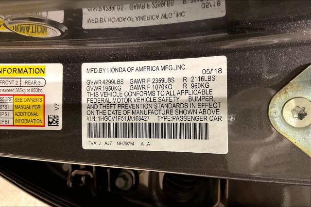 Used 2018 Honda Accord EX-L image 14
