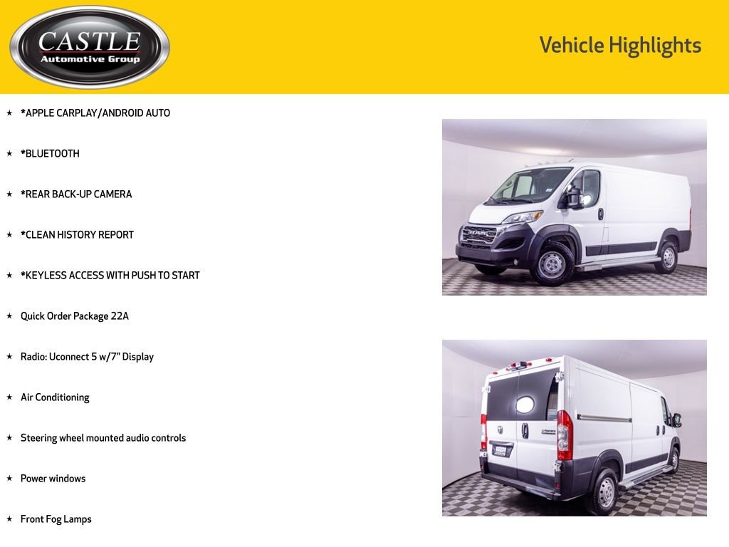 Used 2023 RAM ProMaster 2500 image 3