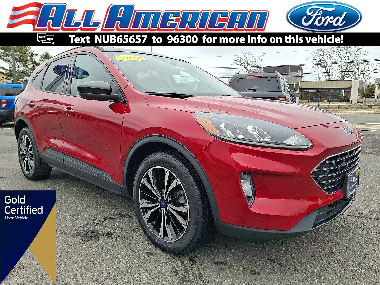 Certified 2022 Ford Escape SEL w/ SEL Stealth AWD Package