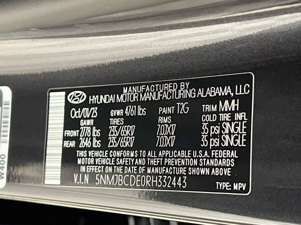 Certified 2024 Hyundai Tucson SEL AWD/4WD image 25