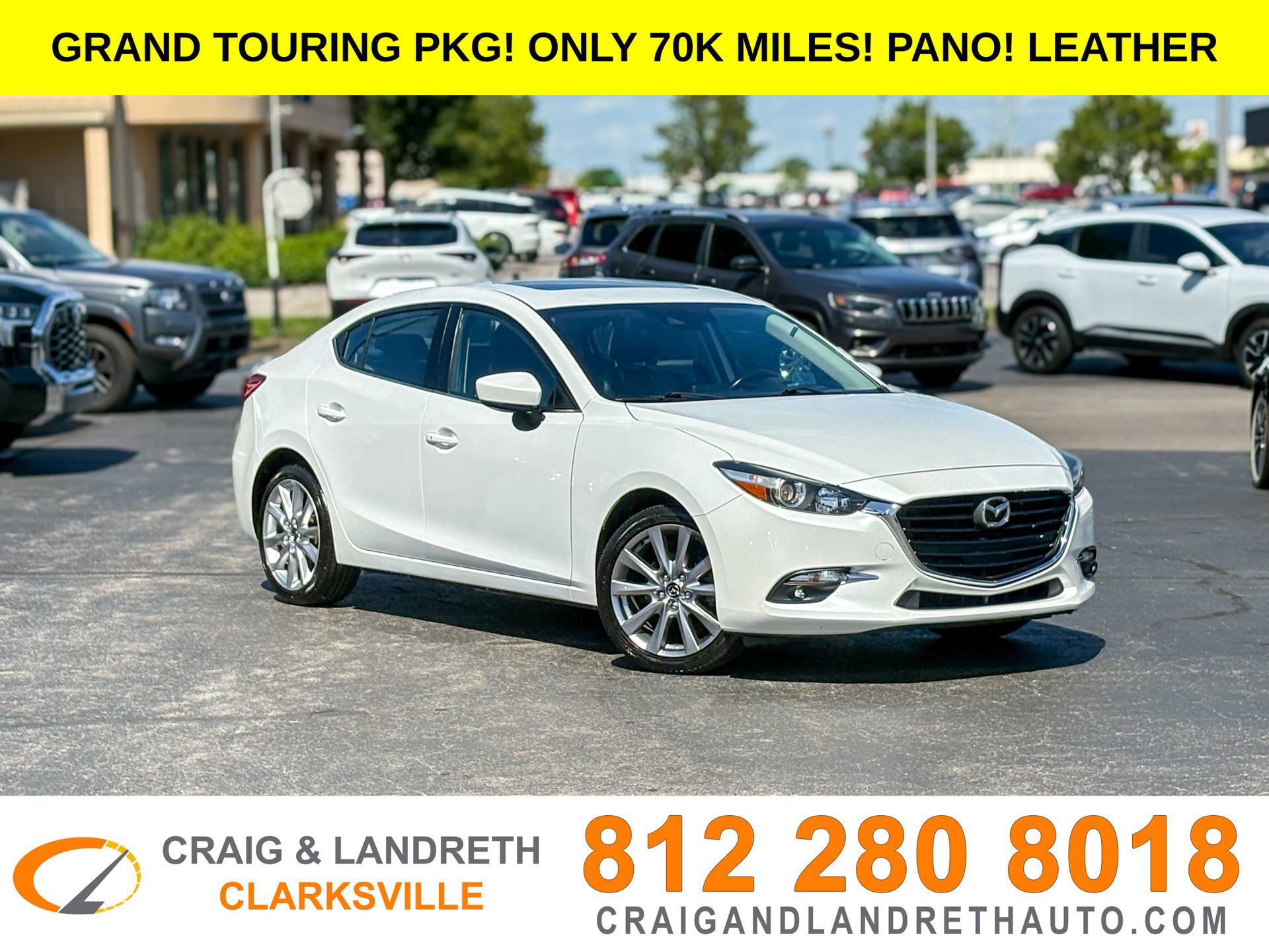 Used 2017 MAZDA MAZDA3 Grand Touring