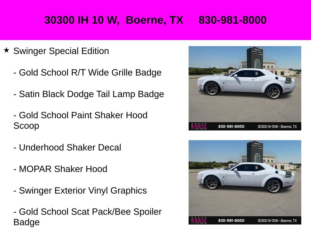 Used 2023 Dodge Challenger R/T Scat Pack RWD image 18
