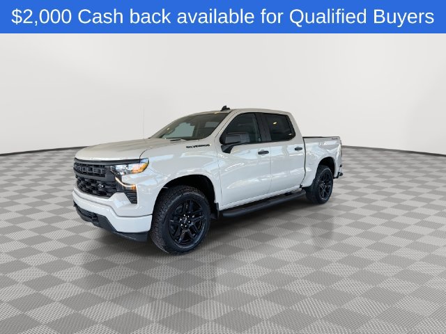 New 2026 Chevrolet Silverado 1500 Custom w/ Turbomax Blackout Package AWD/4WD image 5
