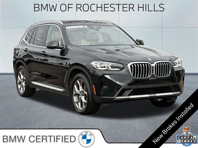Certified 2024 BMW X3 xDrive30i w/ Premium Package AWD/4WD image 1