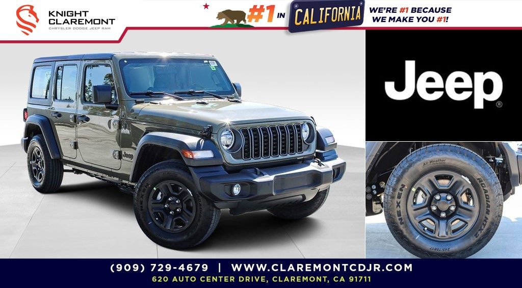 New 2026 Jeep Wrangler Unlimited Sport AWD/4WD image 1