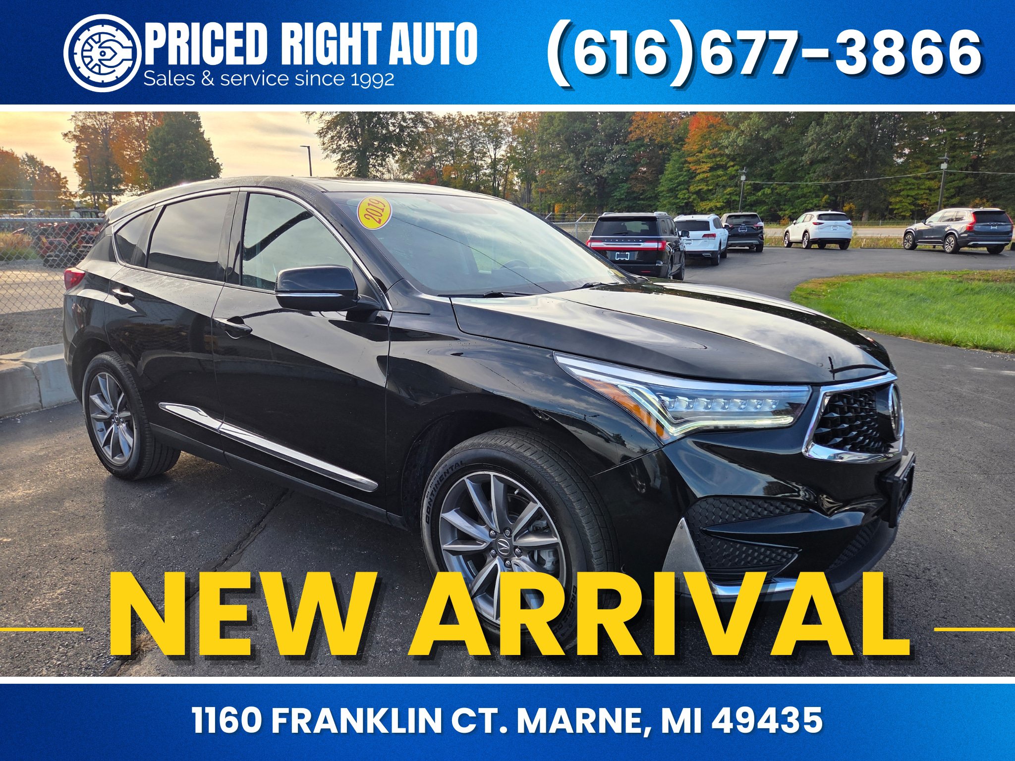 Used 2019 Acura RDX w/ Technology Package