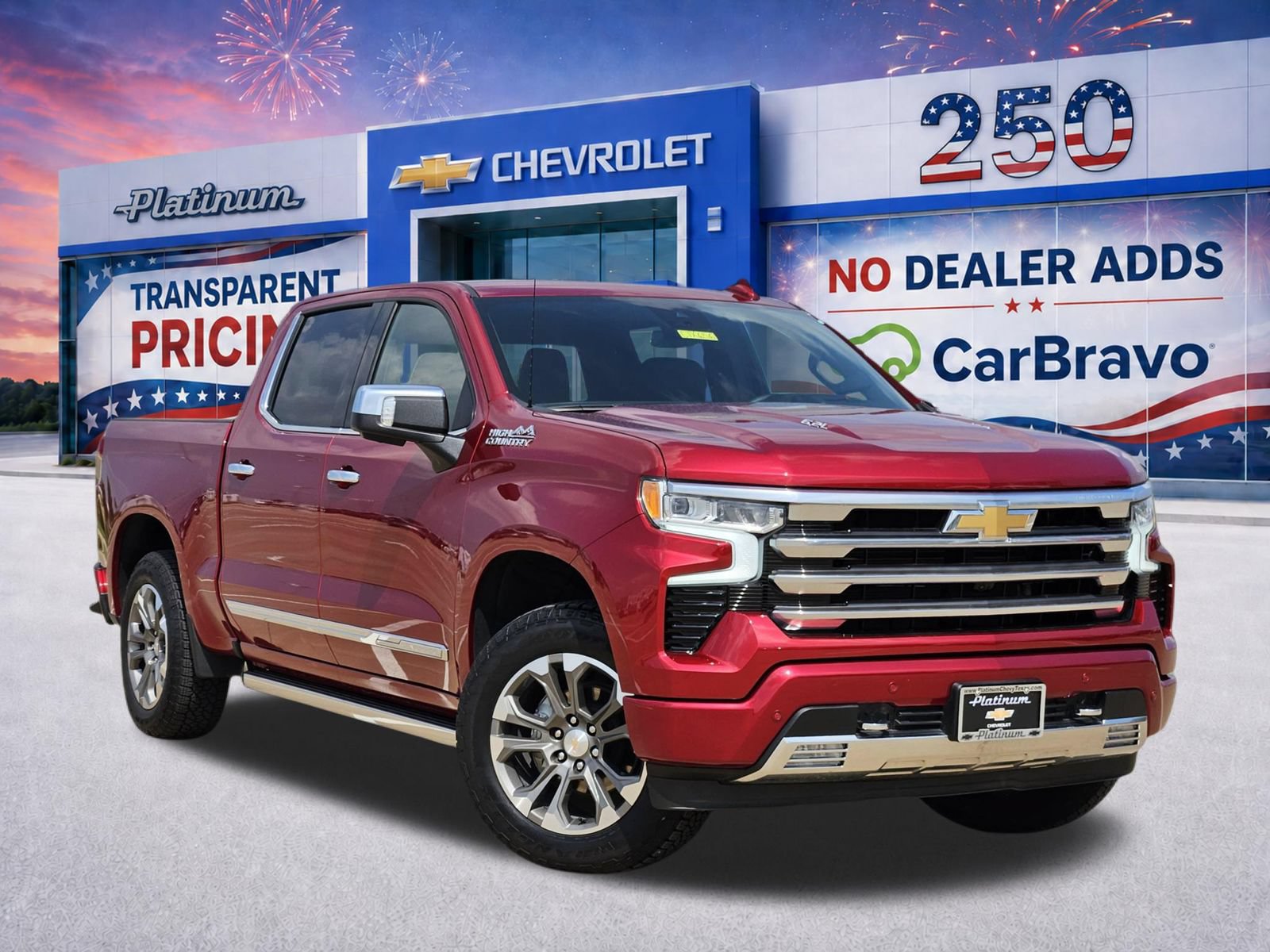 Certified 2025 Chevrolet Silverado 1500 High Country w/ Technology Package AWD/4WD image 1