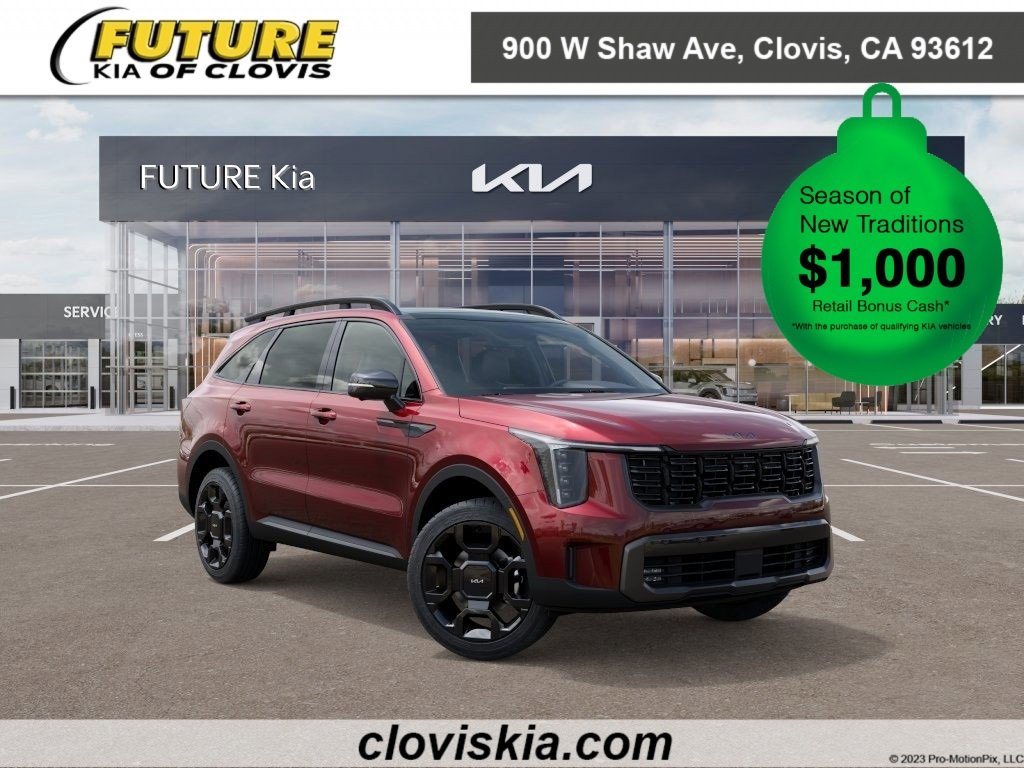 New 2025 Kia Sorento SX Prestige w/ Olive Brown Leather Package