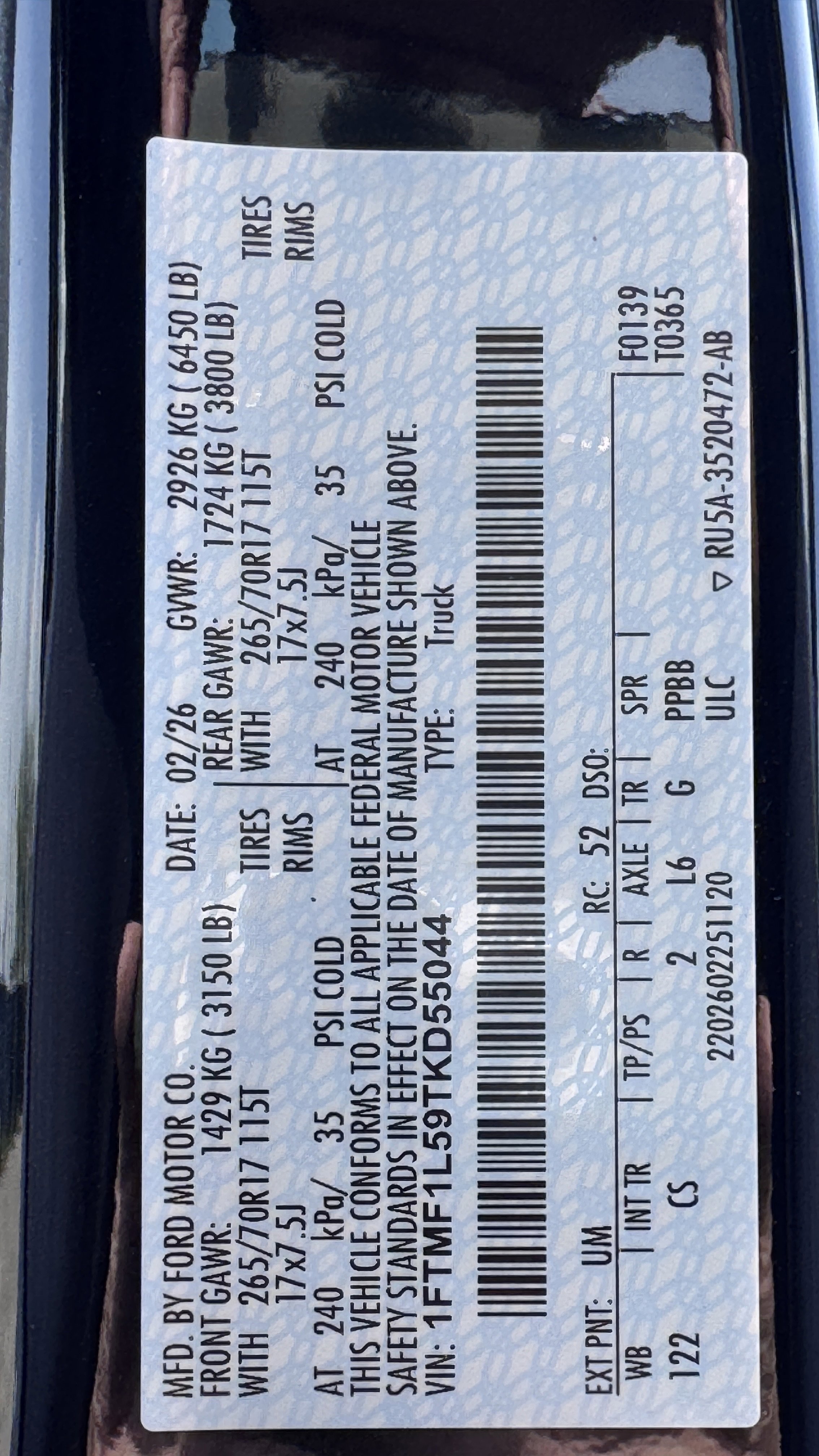 New 2026 Ford F150 XL image 7