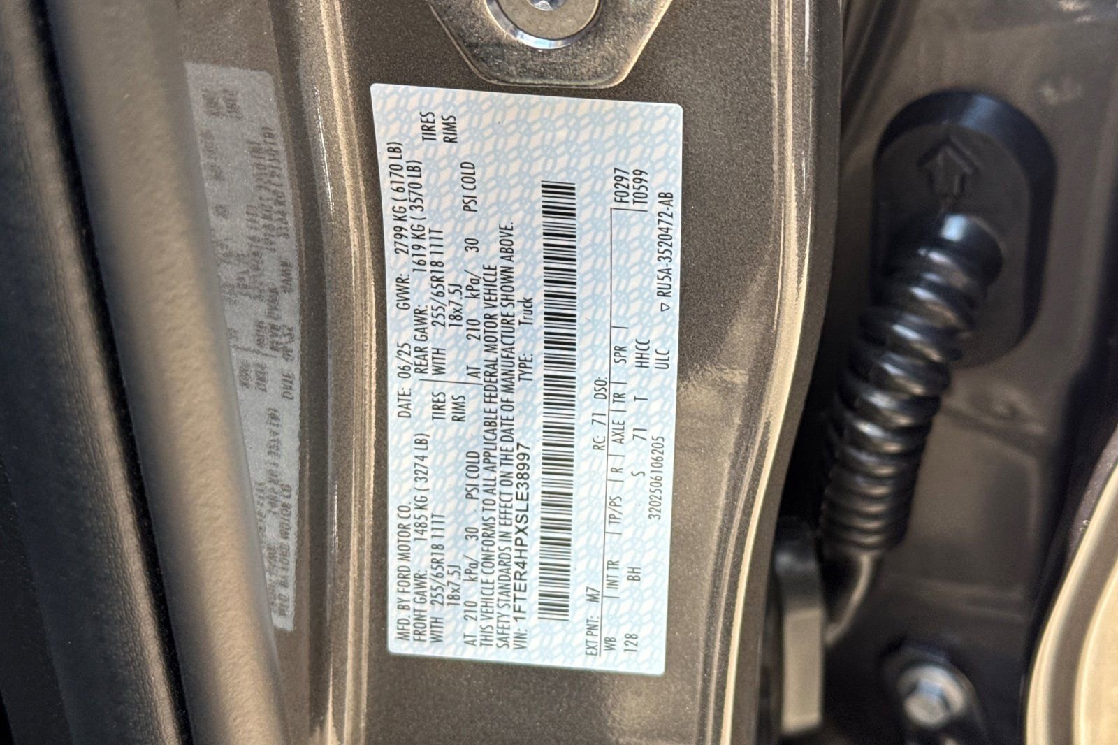 New 2025 Ford Ranger XLT w/ Black Appearance Package image 25