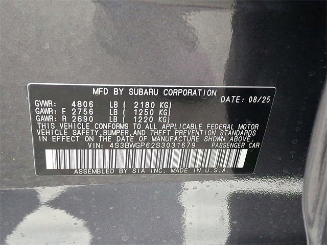 Certified 2025 Subaru Legacy Touring XT image 22