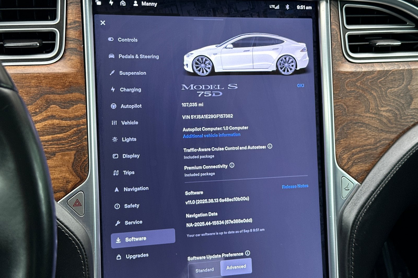 Used 2016 Tesla Model S 75D AWD/4WD image 27