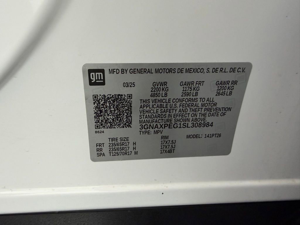 Used 2025 Chevrolet Equinox LT image 31