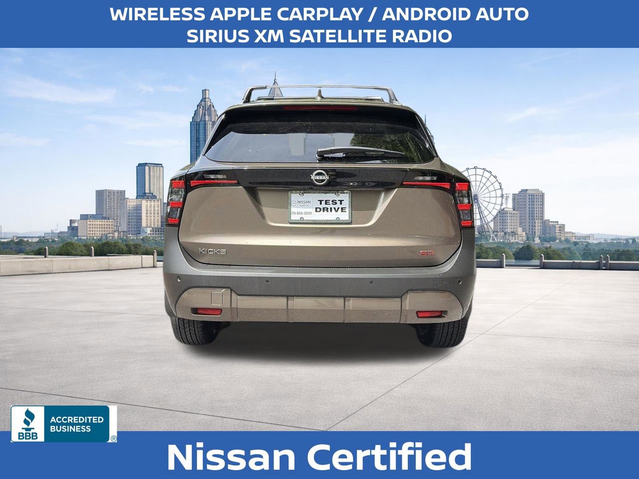 Certified 2025 Nissan Kicks SR w/ SR Premium Package FWD image 4