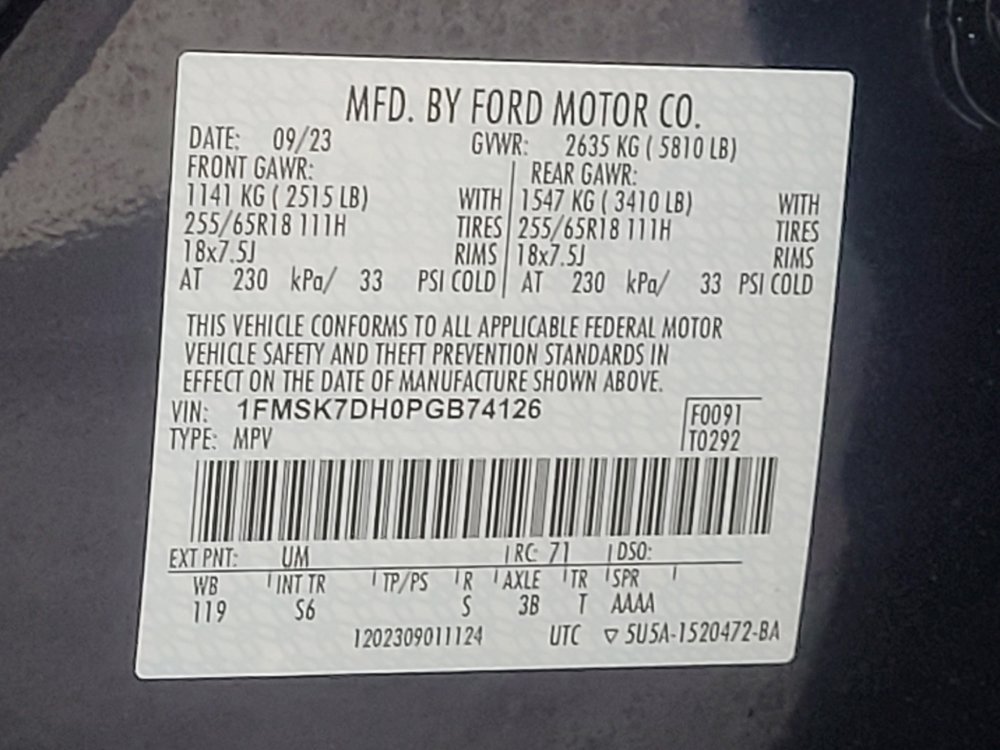 Used 2023 Ford Explorer XLT w/ Equipment Group 202A image 33