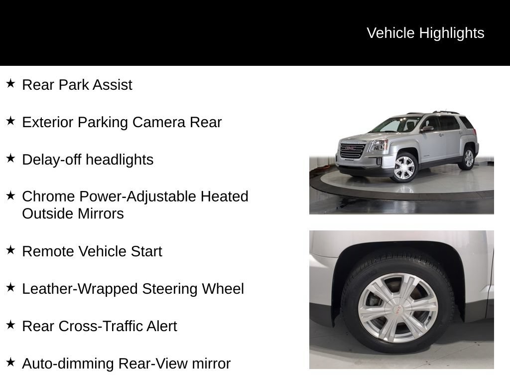 Used 2017 GMC Terrain SLT w/ Open Road Package AWD/4WD image 32