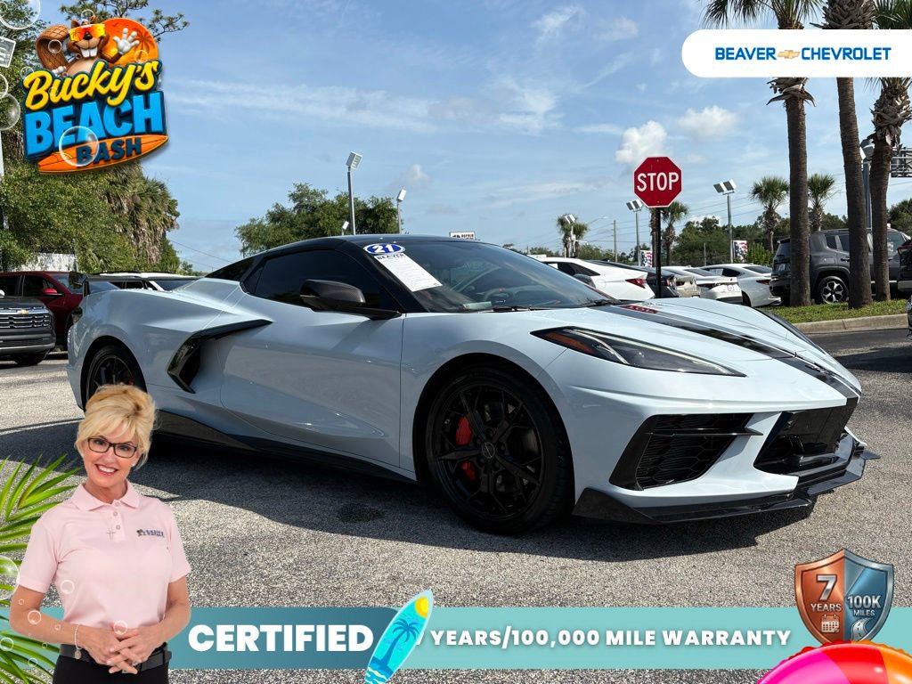 Used 2021 Chevrolet Corvette Stingray Premium Conv w/ Z51 Performance Package RWD image 9