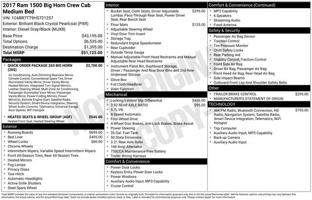 Used 2017 RAM 1500 Big Horn image 2