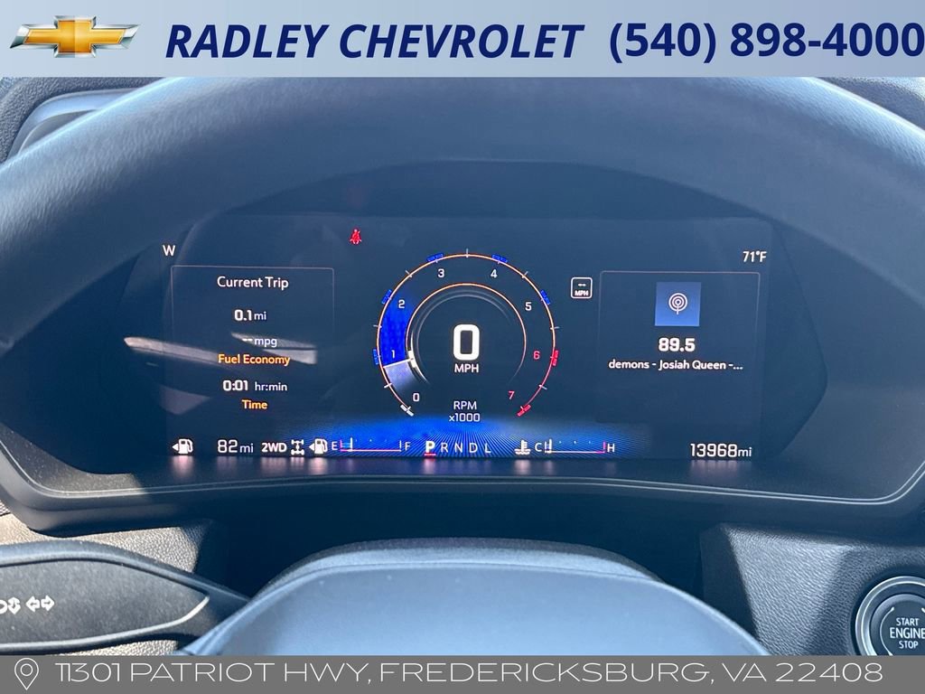 Certified 2025 Chevrolet Colorado W/T w/ Advanced Trailering Package AWD/4WD image 13