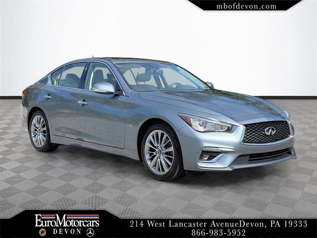 Used 2019 INFINITI Q50 Luxe w/ Essential Package (3.0T Luxe) AWD/4WD image 1
