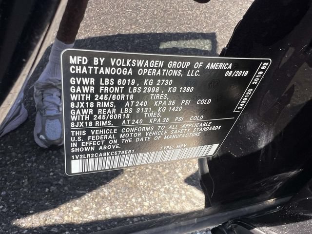 Used 2019 Volkswagen Atlas SE w/ Towing Package AWD/4WD image 21