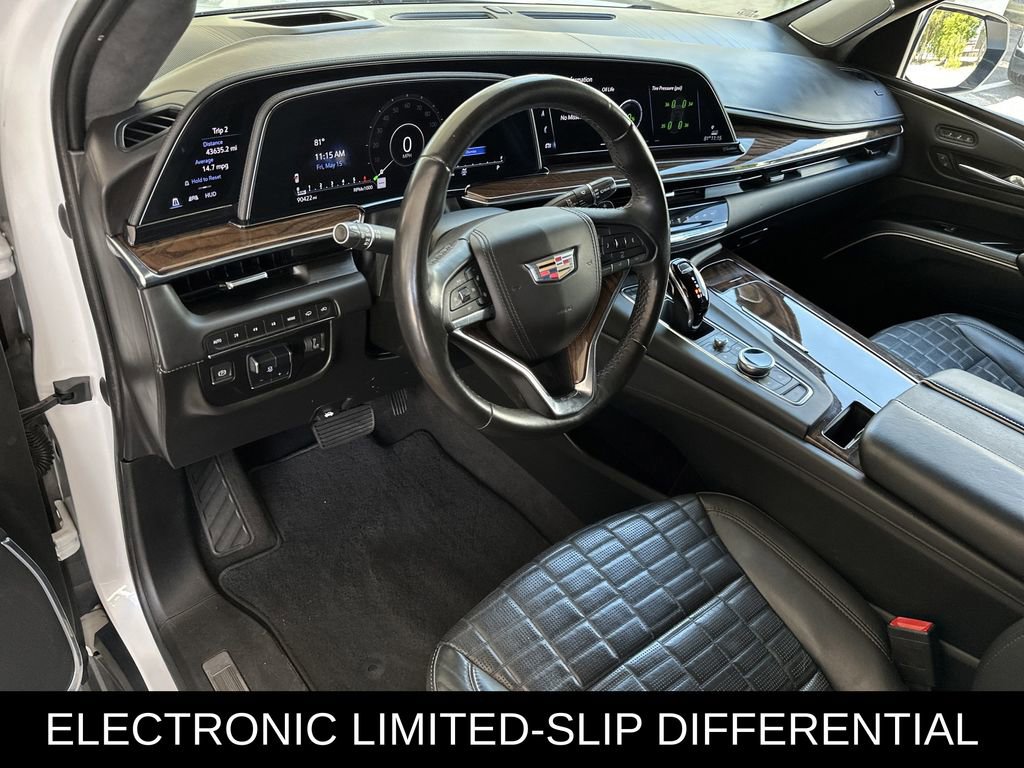Used 2022 Cadillac Escalade ESV Sport Platinum w/ LPO, ONYX Package AWD/4WD image 11