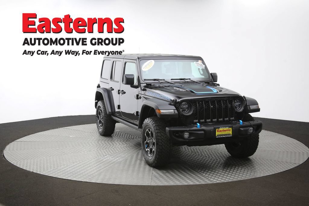 Used 2023 Jeep Wrangler Unlimited Rubicon 4xe w/ Steel Bumper Group AWD/4WD image 54