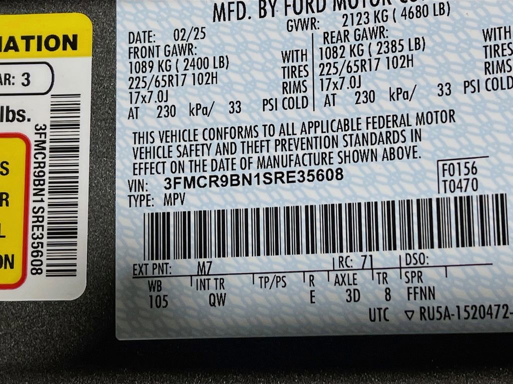 Used 2025 Ford Bronco Sport Big Bend image 28