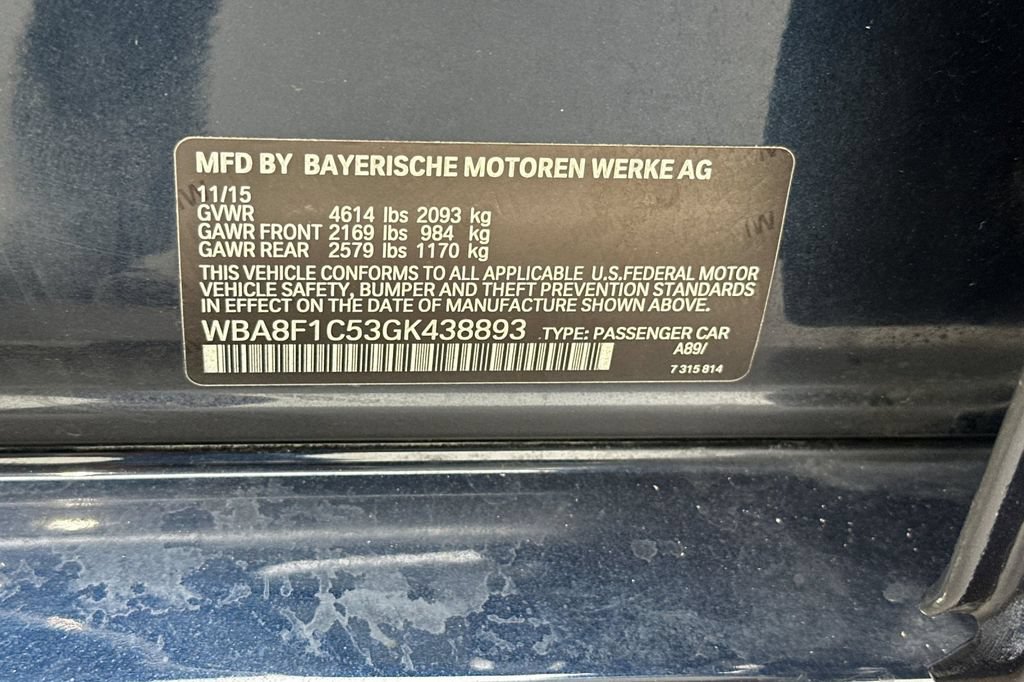 Used 2016 BMW 328d xDrive Sedan AWD/4WD image 33