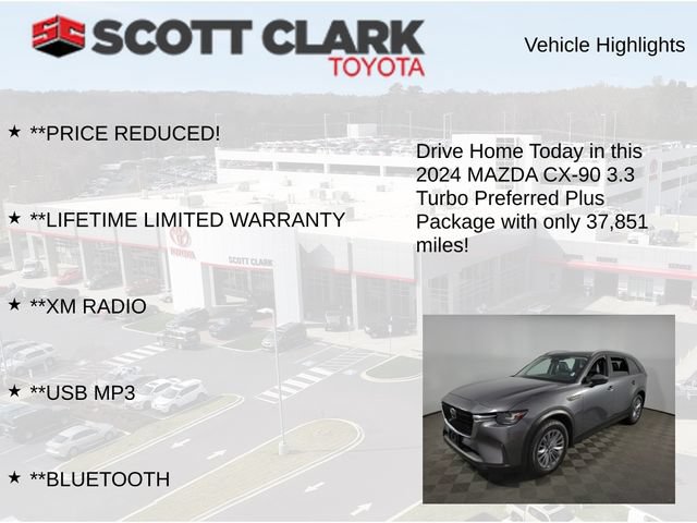 Used 2024 MAZDA CX-90 3.3 Turbo w/ Preferred Plus AWD/4WD image 12