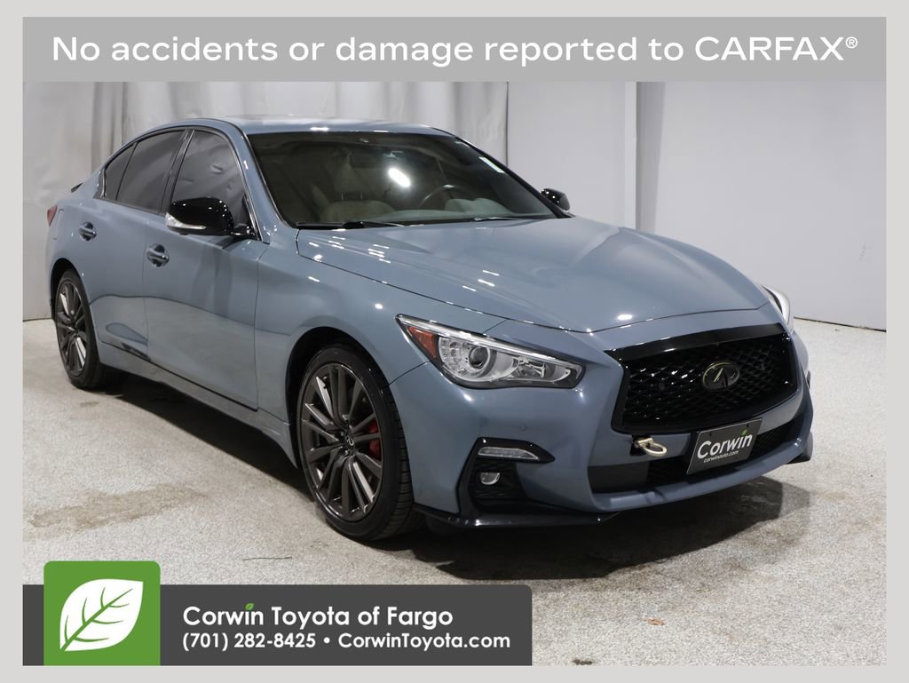 Used 2021 INFINITI Q50 Red Sport 400