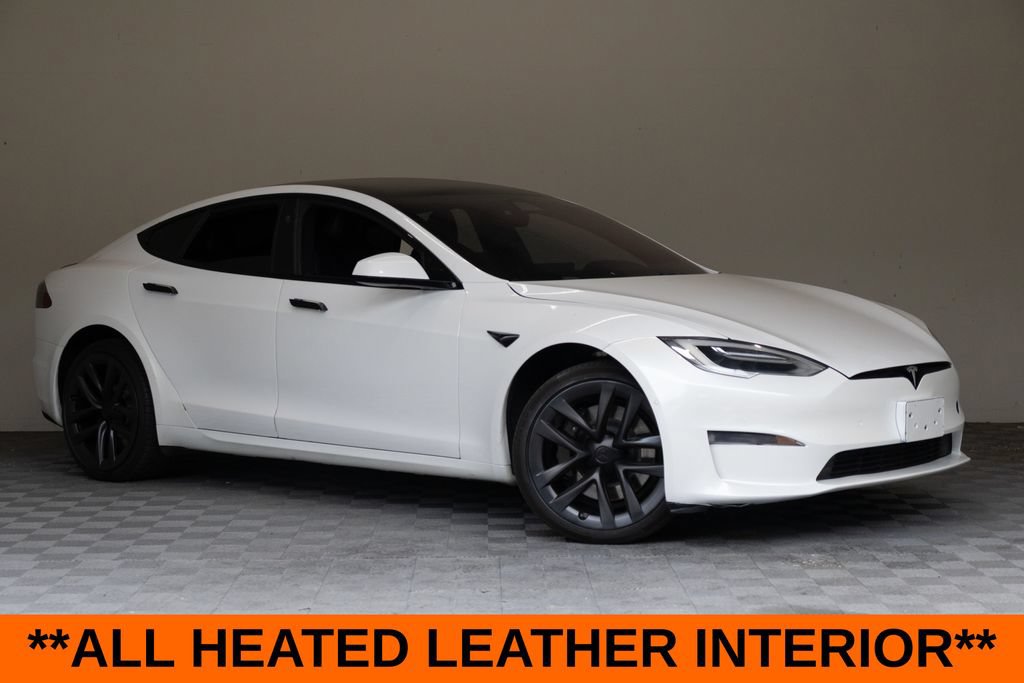 Used 2021 Tesla Model S Plaid AWD/4WD image 2
