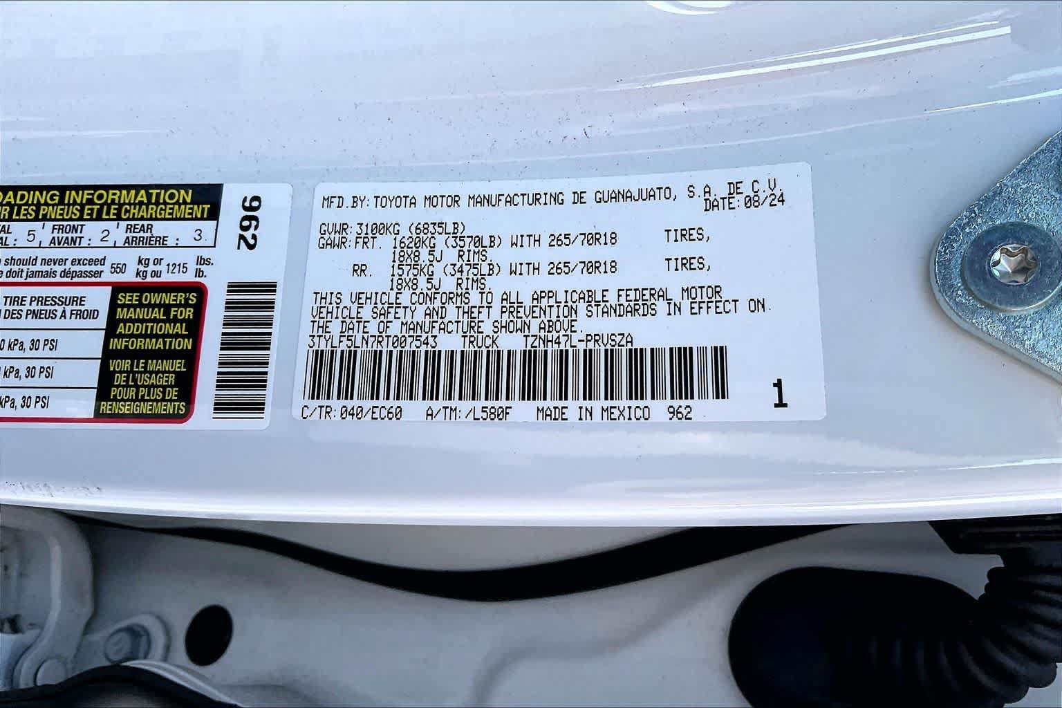 Used 2024 Toyota Tacoma 4x4 Double Cab Hybrid image 20