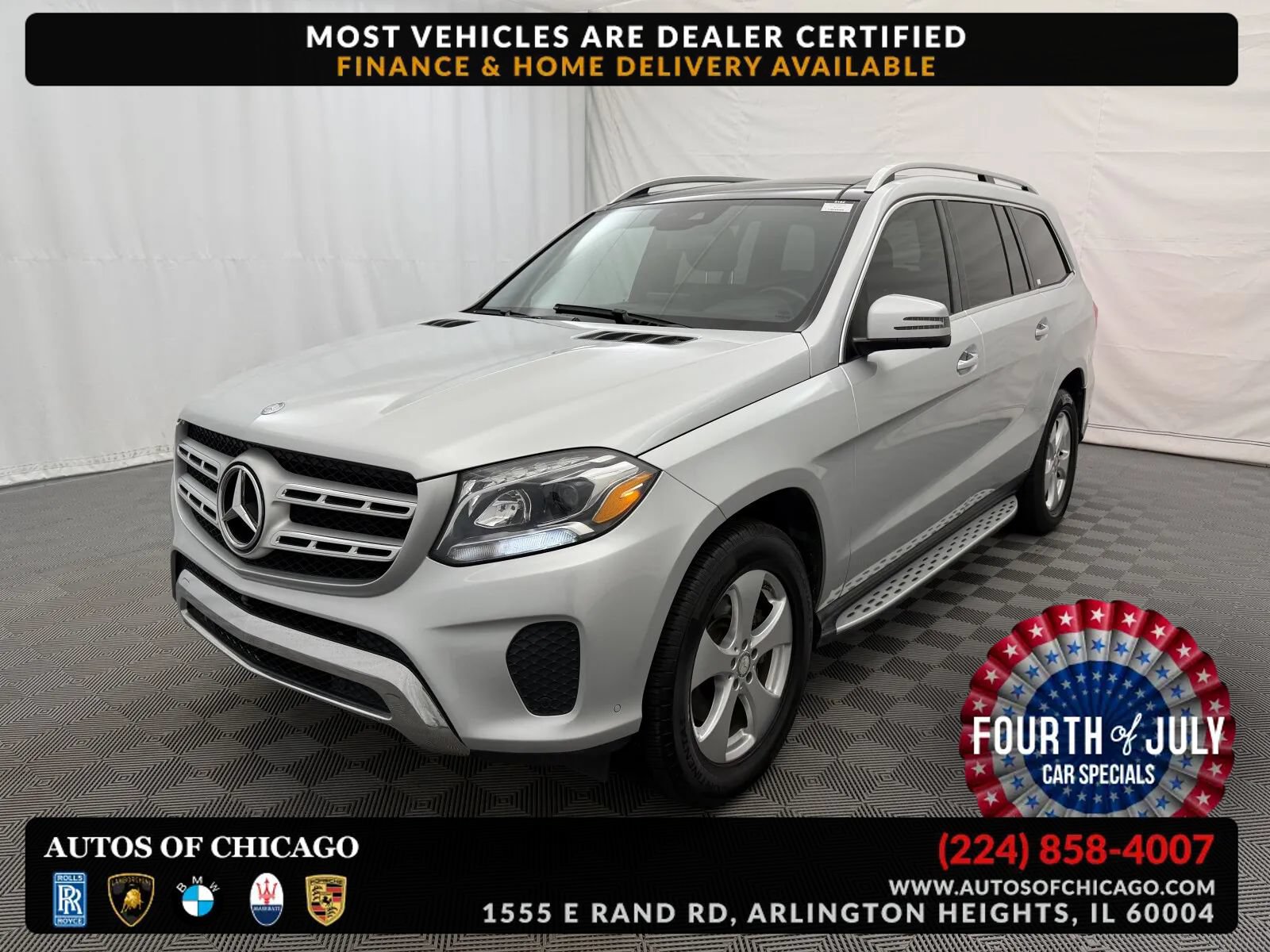 Used 2017 Mercedes-Benz GLS 450 4MATIC