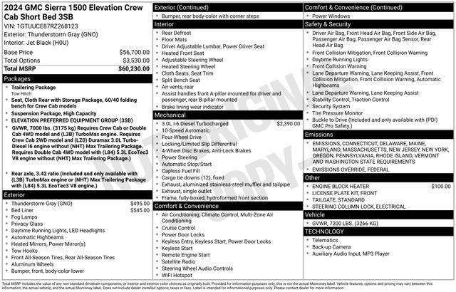 Used 2024 GMC Sierra 1500 Elevation