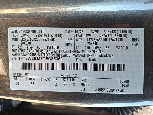 New 2026 Ford F250 Lariat w/ Lariat Ultimate Package image 10