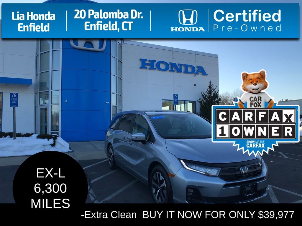 Certified 2025 Honda Odyssey EX-L image 1